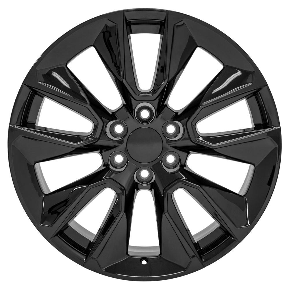 22x9 OE Wheels CV32 Black Wheel 6x5.5 (28mm)