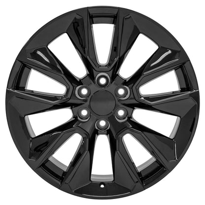 22x9 OE Wheels CV32 Black Wheel 6x5.5 (28mm)