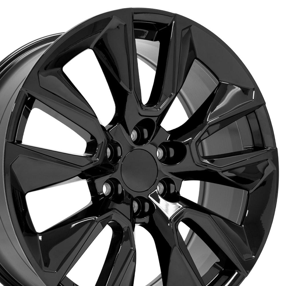 22x9 OE Wheels CV32 Black Wheel 6x5.5 (28mm)