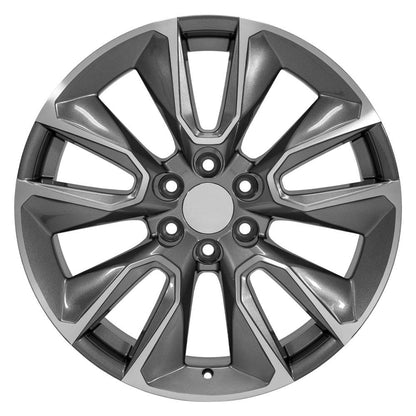22x9 OE Wheels CV32 Gunmetal Wheel 6x5.5 (28mm)
