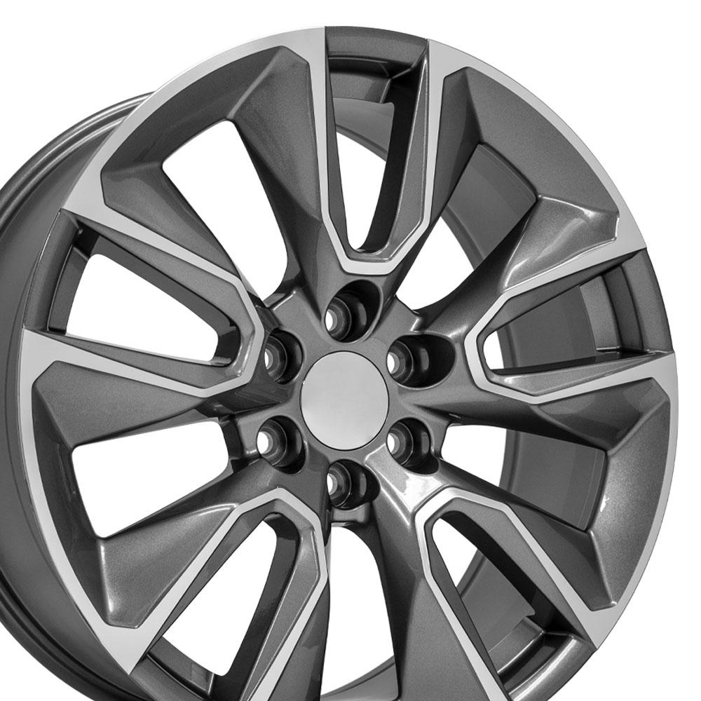22x9 OE Wheels CV32 Gunmetal Wheel 6x5.5 (28mm)