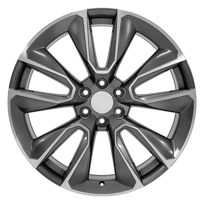 24x10 OE Wheels CV32 Gunmetal Wheel 6x5.5 (28mm)