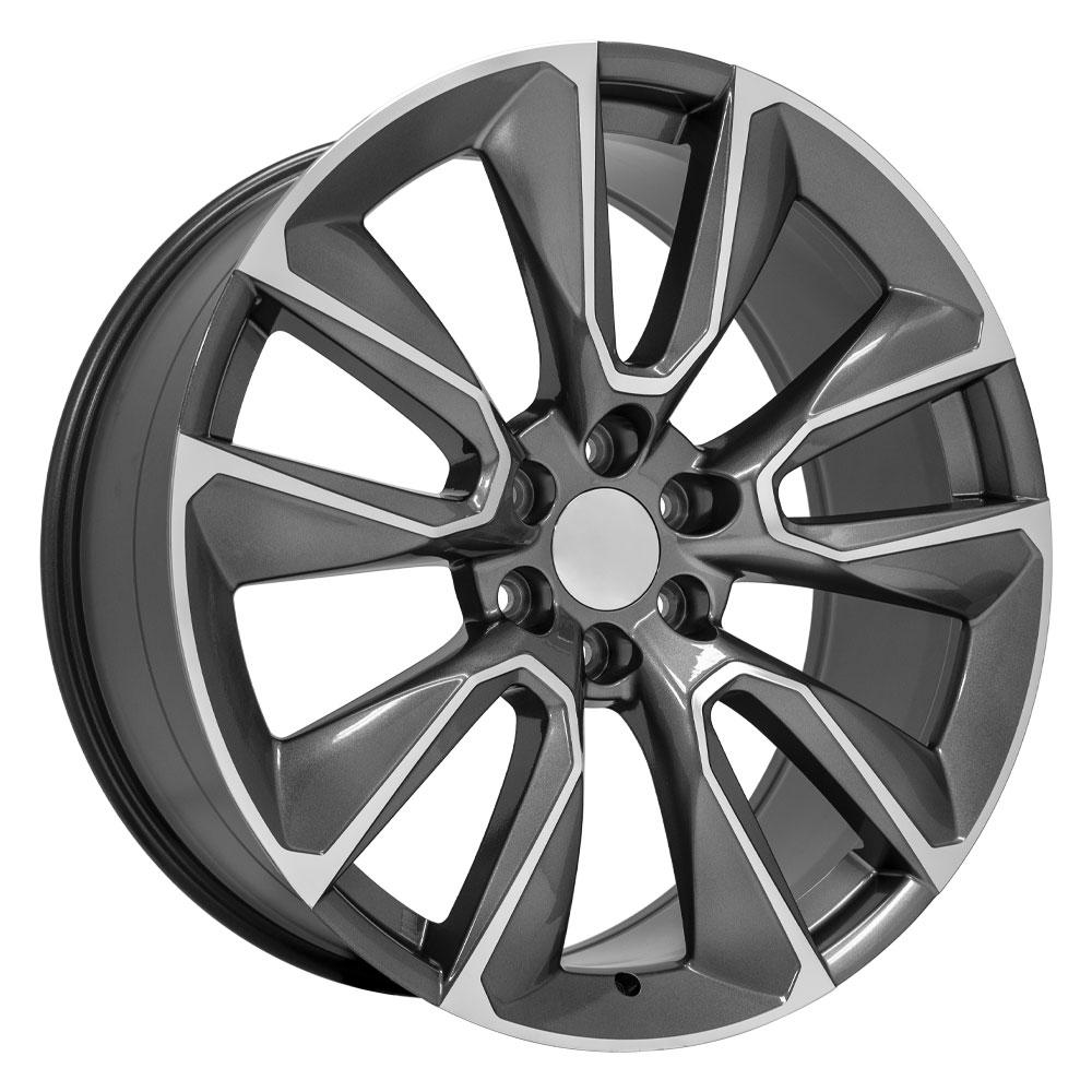 24x10 OE Wheels CV32 Gunmetal Wheel 6x5.5 (28mm)
