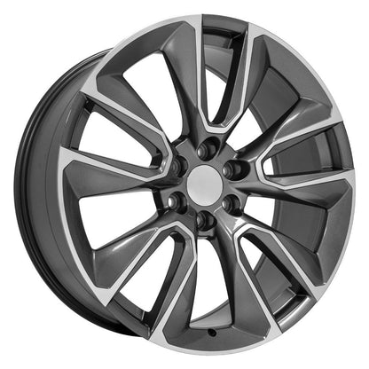 24x10 OE Wheels CV32 Gunmetal Wheel 6x5.5 (28mm)