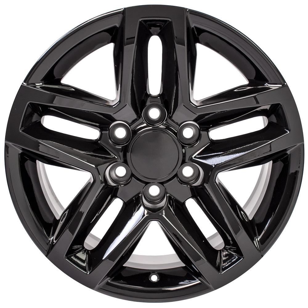 18x8.5 OE Wheels CV34B Gloss Black Wheel 6x5.5 (26mm)
