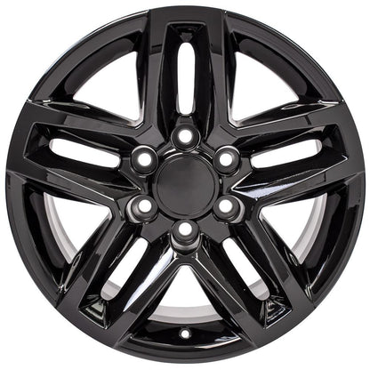 18x8.5 OE Wheels CV34B Gloss Black Wheel 6x5.5 (26mm)