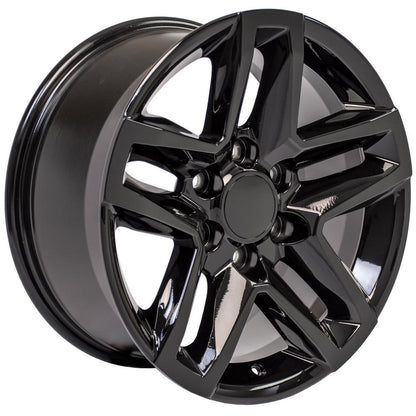 18x8.5 OE Wheels CV34B Gloss Black Wheel 6x5.5 (26mm)
