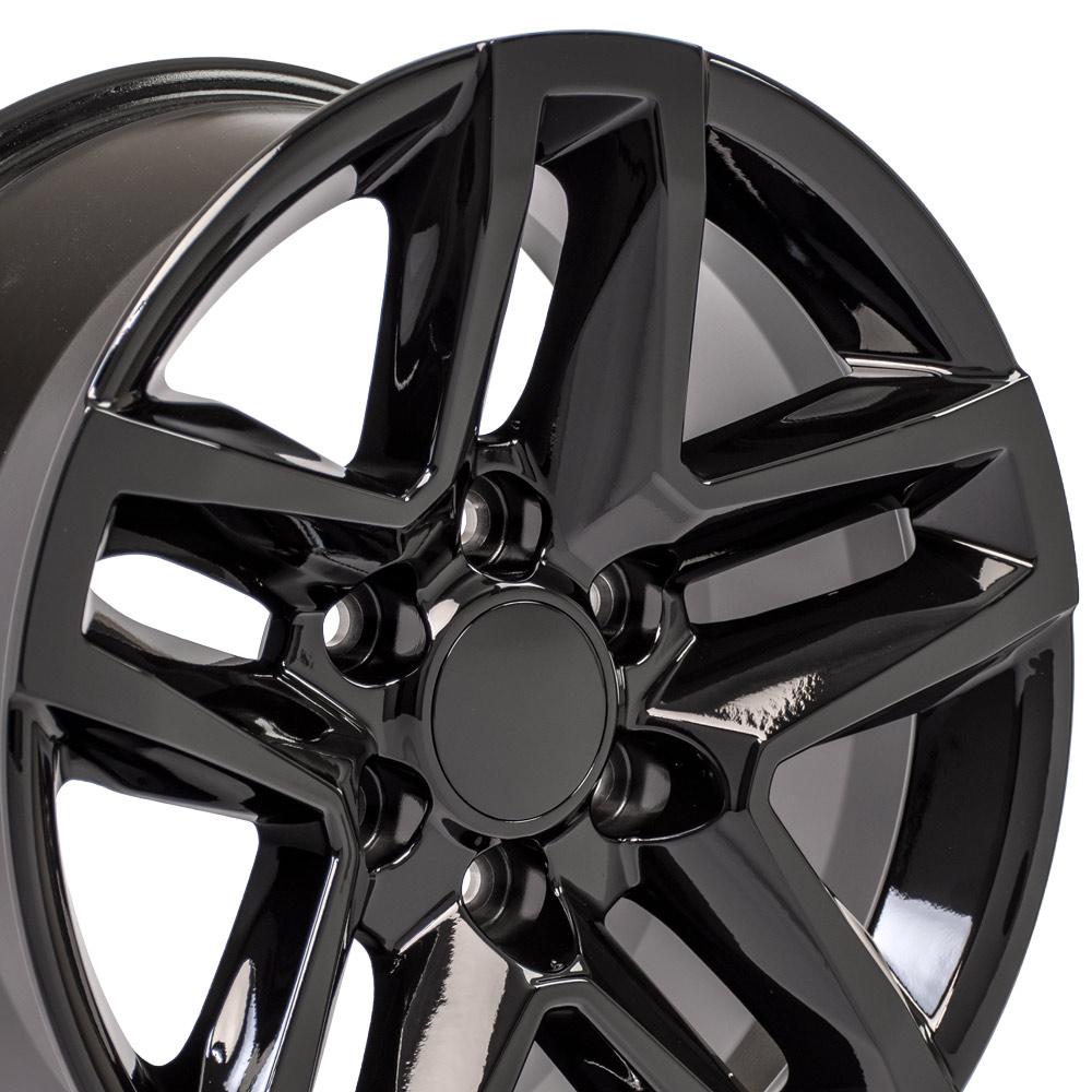 18x8.5 OE Wheels CV34B Gloss Black Wheel 6x5.5 (26mm)