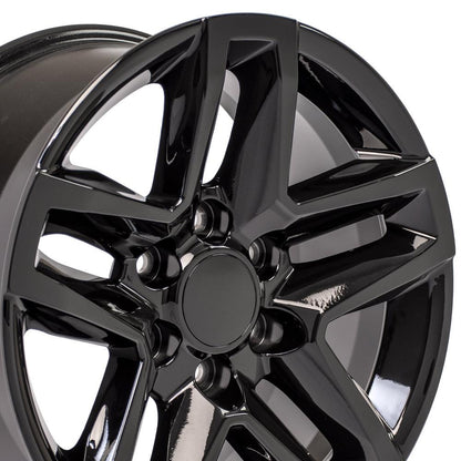 18x8.5 OE Wheels CV34B Gloss Black Wheel 6x5.5 (26mm)