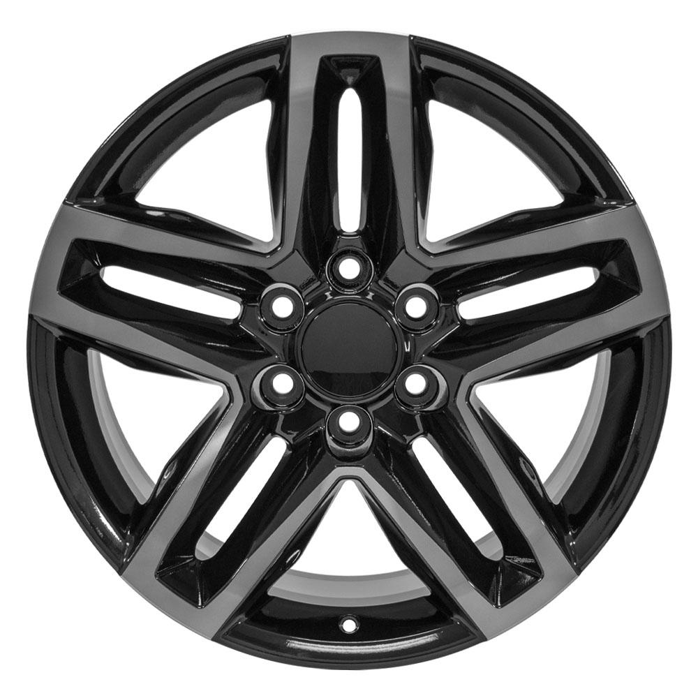 20x9 OE Wheels CV34B Black Machined with Tinted Clear Wheel 6x5.5 (26mm)