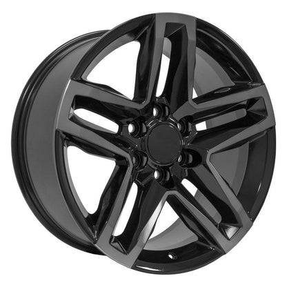 20x9 OE Wheels CV34B Black Machined with Tinted Clear Wheel 6x5.5 (26mm)