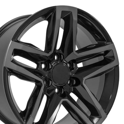 20x9 OE Wheels CV34B Black Machined with Tinted Clear Wheel 6x5.5 (26mm)