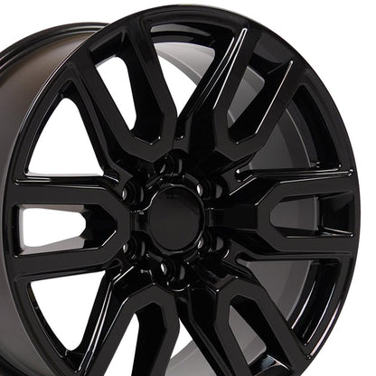 20x9 OE Wheels CV36 Gloss Black Wheel 6x5.5 (24mm)