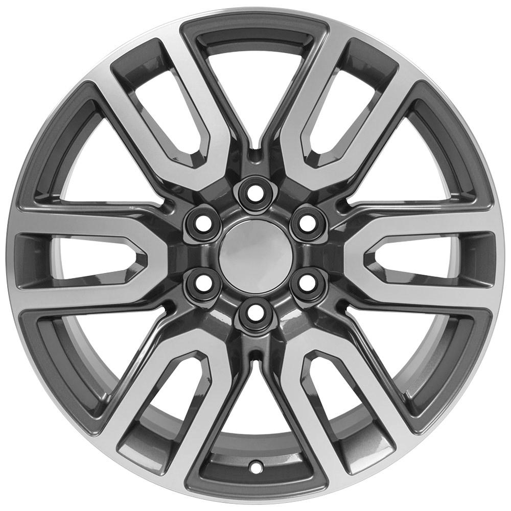 20x9 OE Wheels CV36 Gunmetal Machined Wheel 6x5.5 (24mm)