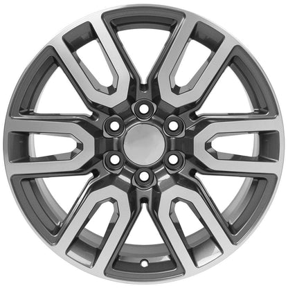 20x9 OE Wheels CV36 Gunmetal Machined Wheel 6x5.5 (24mm)
