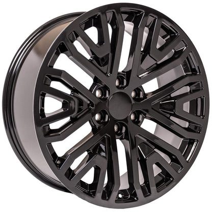 22x9 OE Wheels CV37 Gloss Black Wheel 6x5.5 (28mm)