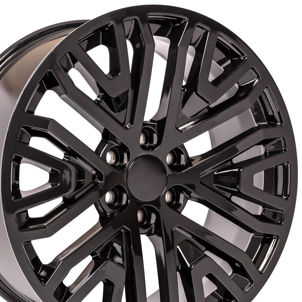 22x9 OE Wheels CV37 Gloss Black Wheel 6x5.5 (28mm)