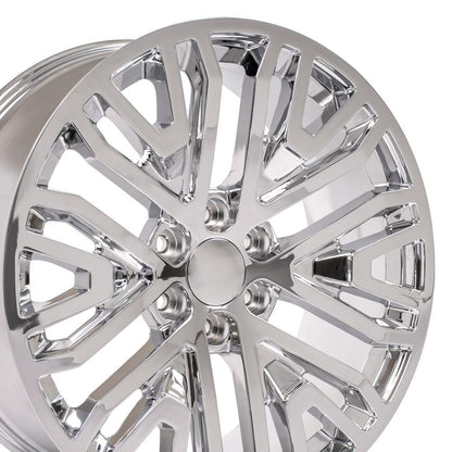 22x9 OE Wheels CV37 Chrome Wheel 6x5.5 (28mm)