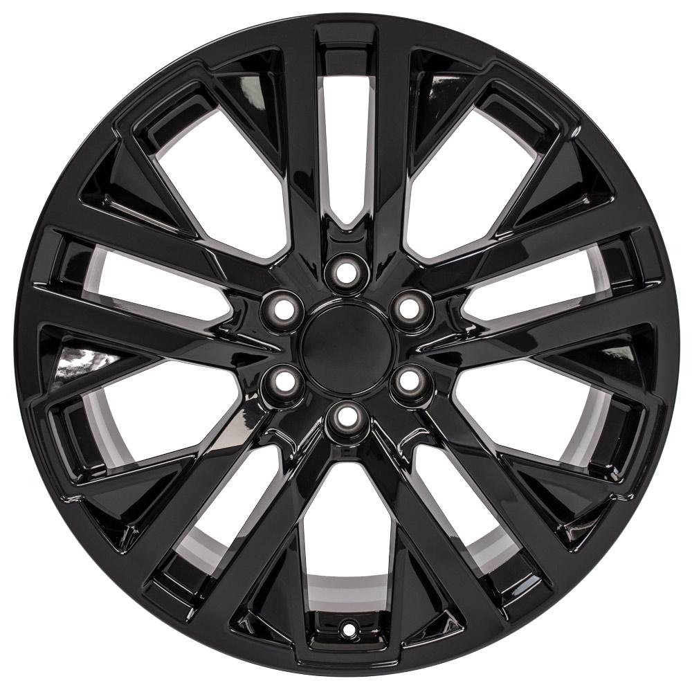 22x9 OE Wheels CV38 Gloss Black Wheel 6x5.5 (28mm)