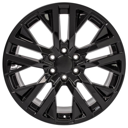 22x9 OE Wheels CV38 Gloss Black Wheel 6x5.5 (28mm)
