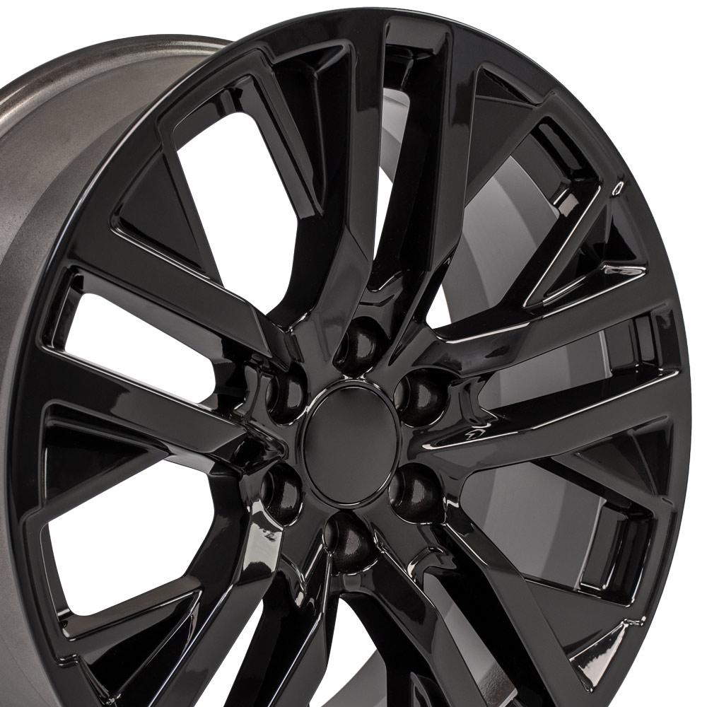 22x9 OE Wheels CV38 Gloss Black Wheel 6x5.5 (28mm)