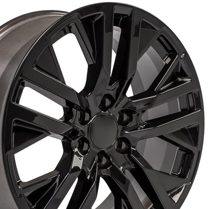 22x9 OE Wheels CV38 Gloss Black Wheel 6x5.5 (28mm)