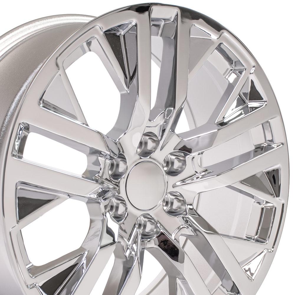 22x9 OE Wheels CV38 Chrome Wheel 6x5.5 (28mm)