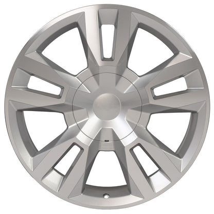 22x9 OE Wheels CV40 Silver Machined Wheel 6x5.5 (24mm)