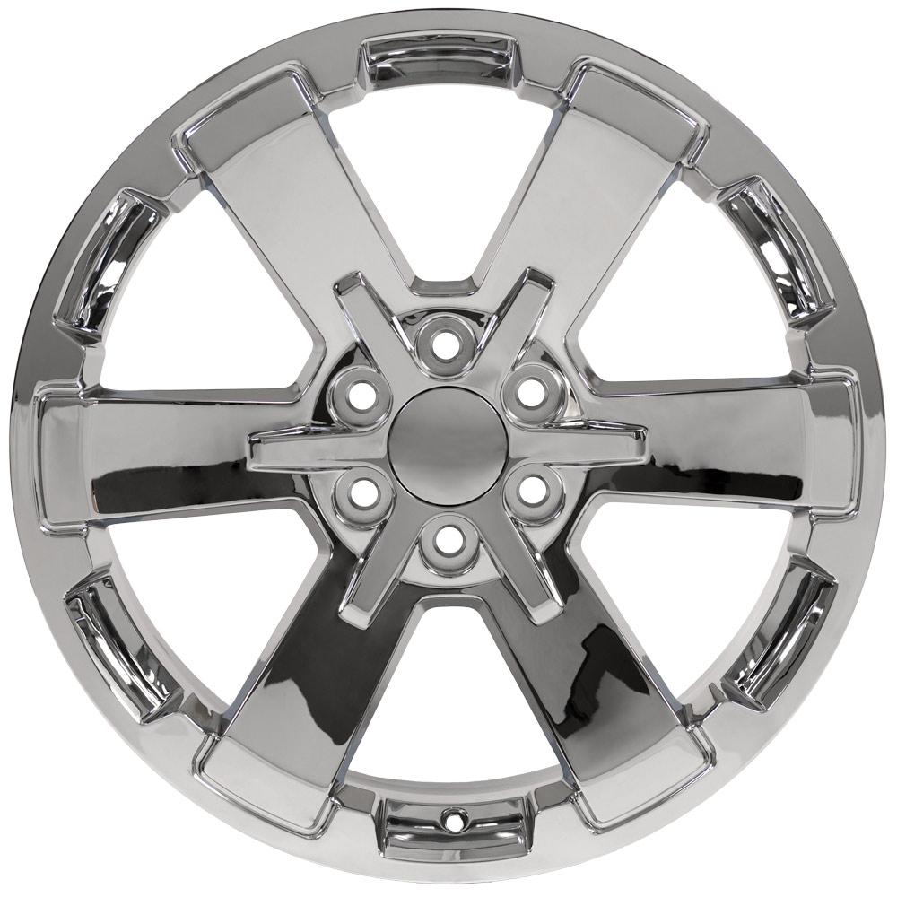 22x9 OE Wheels CV41B Chrome Wheel 6x5.5 (24mm)