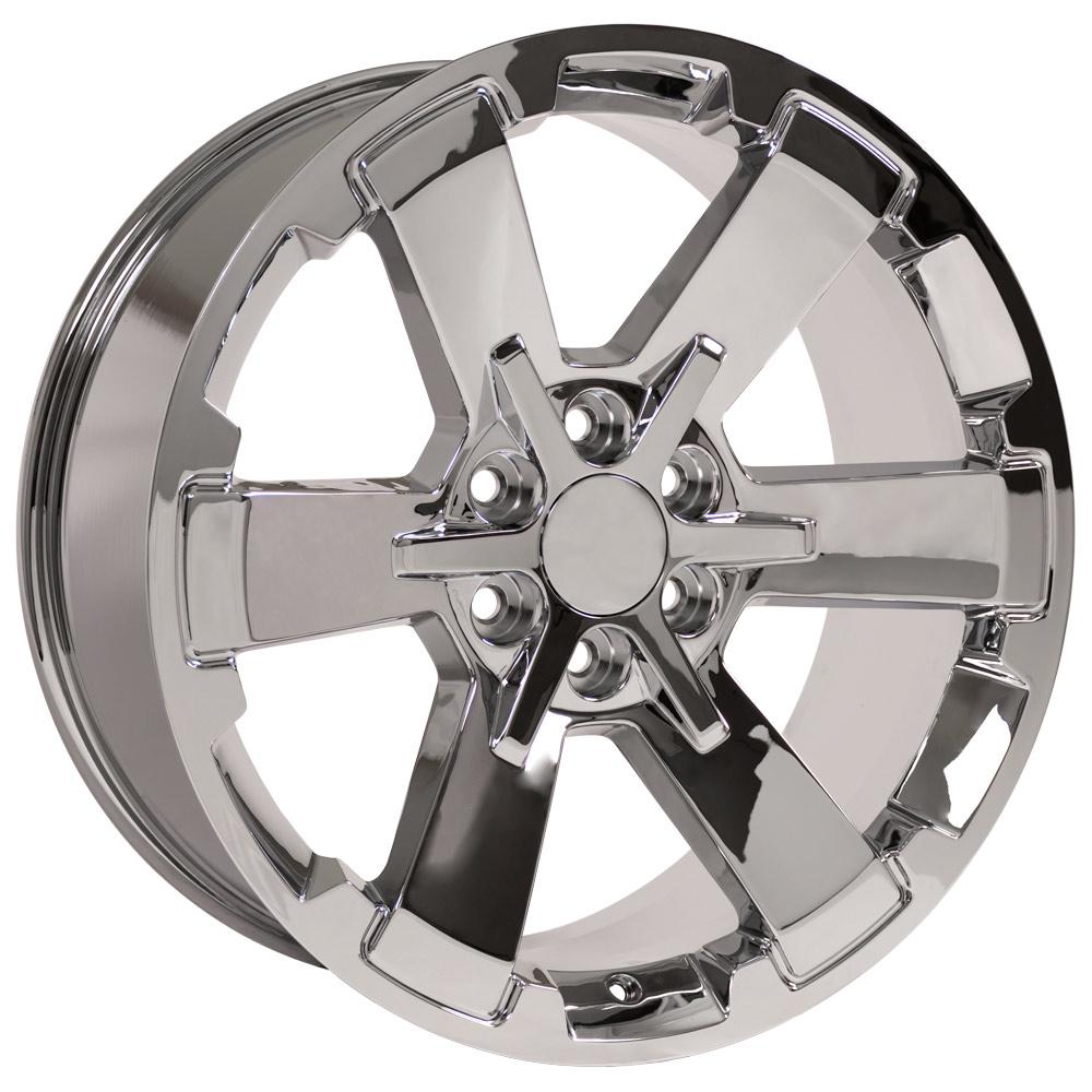 22x9 OE Wheels CV41B Chrome Wheel 6x5.5 (24mm)