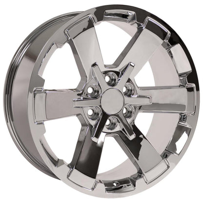 22x9 OE Wheels CV41B Chrome Wheel 6x5.5 (24mm)