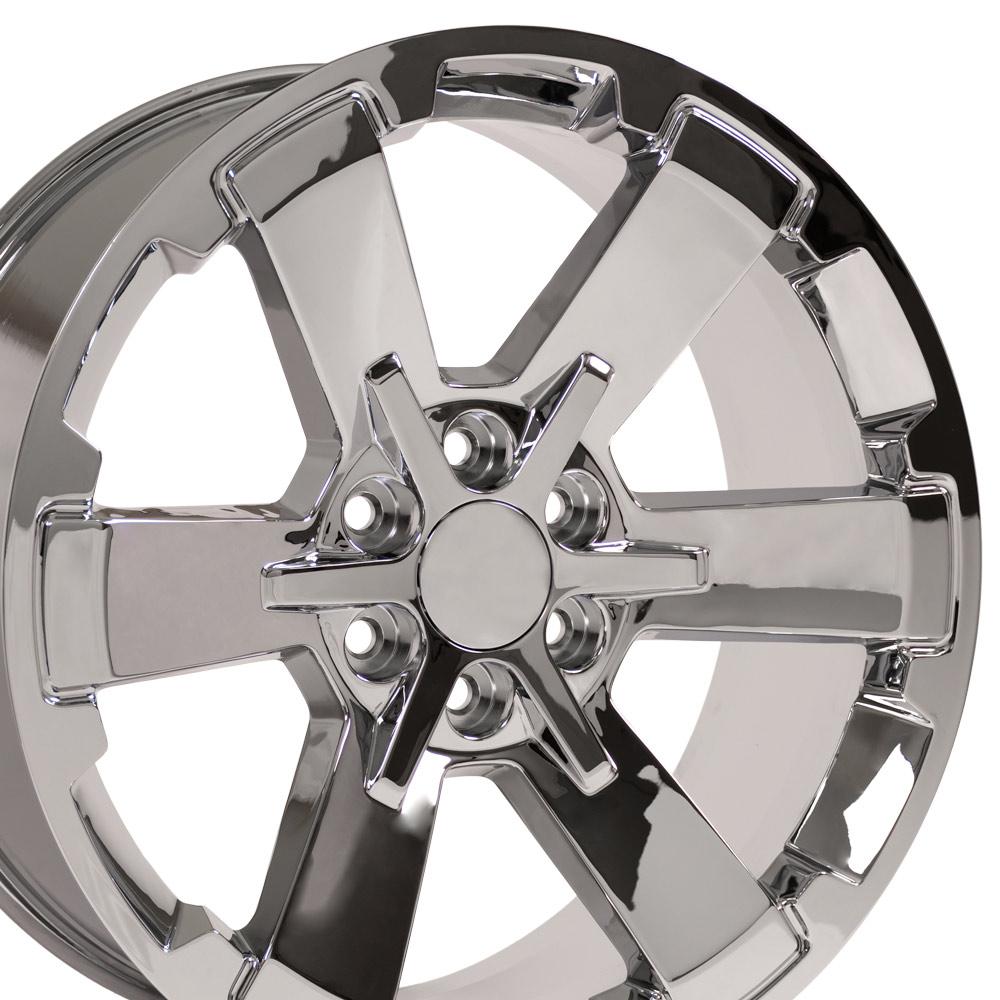 22x9 OE Wheels CV41B Chrome Wheel 6x5.5 (24mm)
