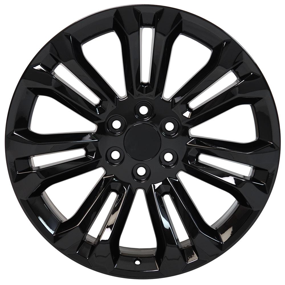 22x9 OE Wheels CV43 Gloss Black Wheel 6x5.5 (24mm)