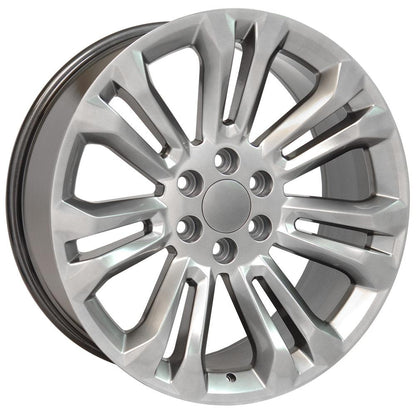 22x9 OE Wheels CV43B Hyper Black Wheel 6x5.5 (24mm)