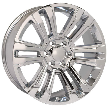 22x9 OE Wheels CV44 Chrome Wheel 6x5.5 (24mm)