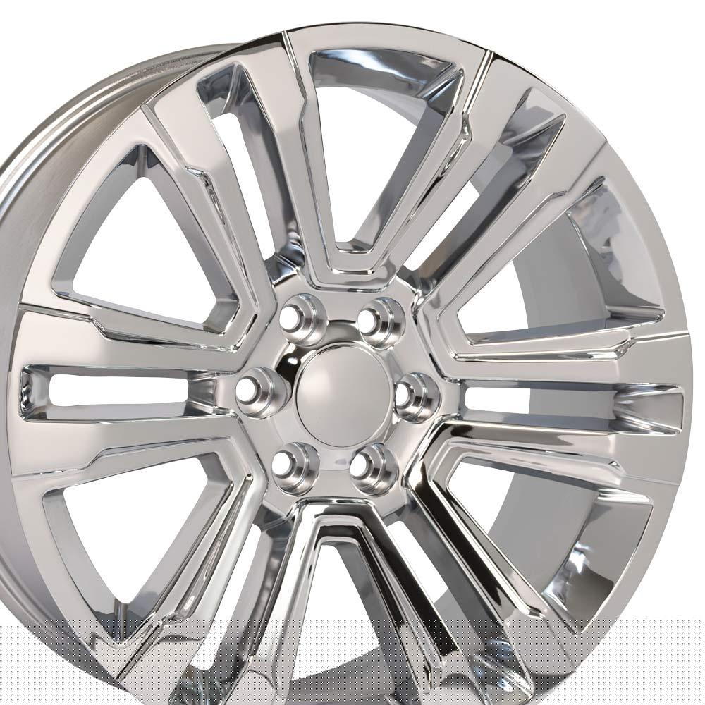 22x9 OE Wheels CV44 Chrome Wheel 6x5.5 (24mm)