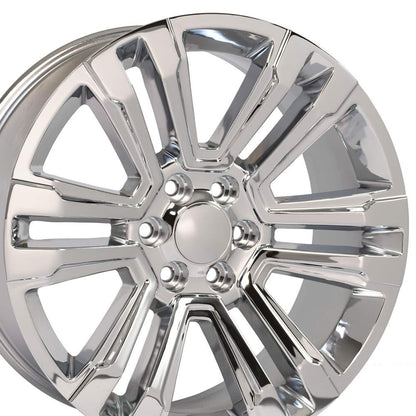 22x9 OE Wheels CV44 Chrome Wheel 6x5.5 (24mm)
