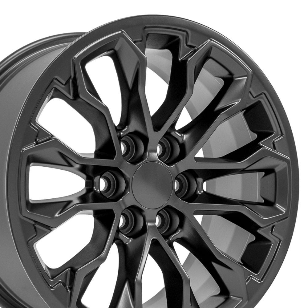 17x8 OE Wheels CV54 Satin Black Wheel 6x120 (33mm)