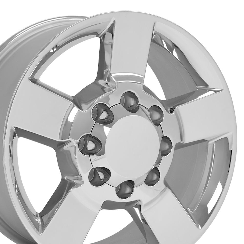 20x8.5 OE Wheels CV59B Chrome Wheel 8x180 (44mm)