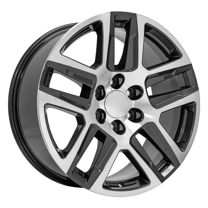 20x9 OE Wheels CV63 Gunmetal Machined Wheel 6x5.5 (28mm)