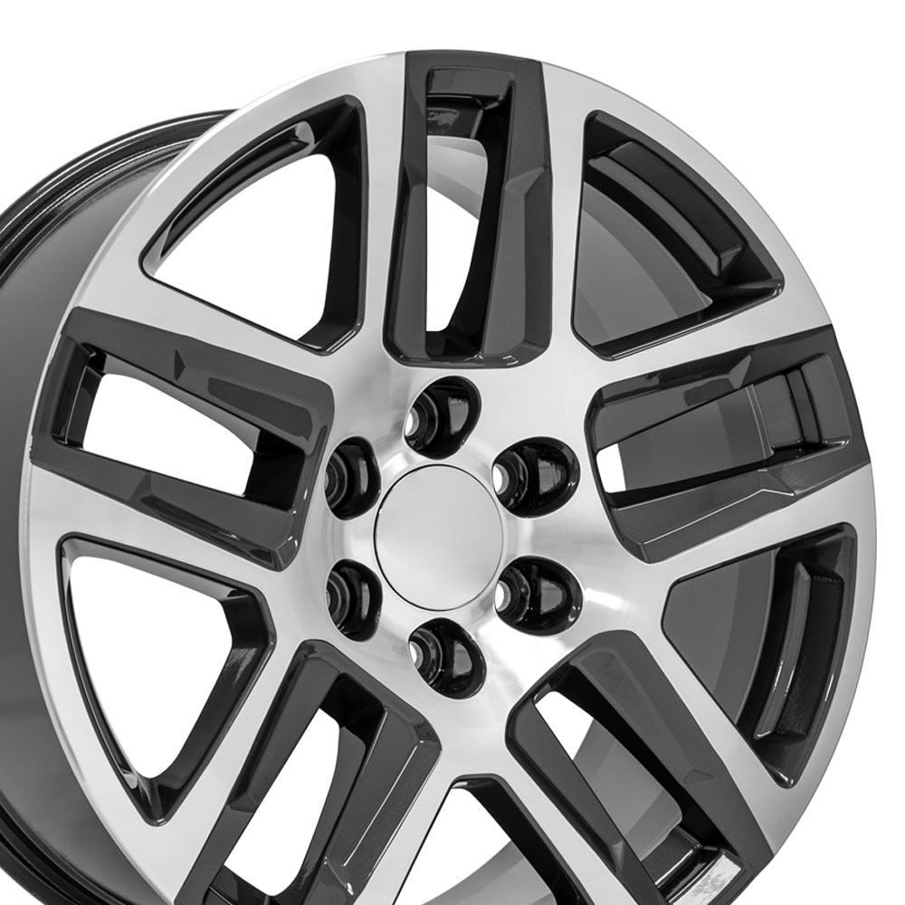 20x9 OE Wheels CV63 Gunmetal Machined Wheel 6x5.5 (28mm)