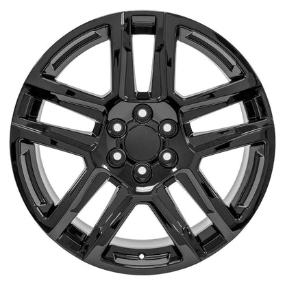 22x9 OE Wheels CV63 Gloss Black Wheel 6x5.5 (28mm)