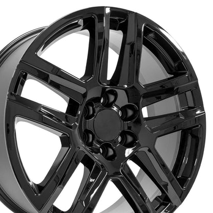 22x9 OE Wheels CV63 Gloss Black Wheel 6x5.5 (28mm)