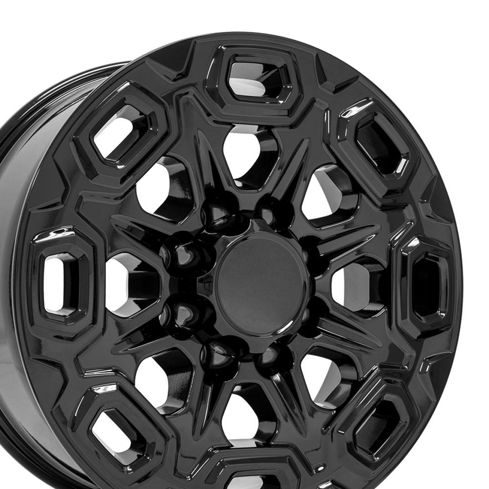 20x8.5 OE Wheels CV64B Black Wheel 8x180 (47mm)