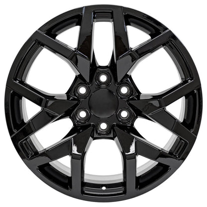 20x9 OE Wheels CV66 Gloss Black Wheel 6x5.5 (28mm)