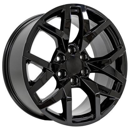 20x9 OE Wheels CV66 Gloss Black Wheel 6x5.5 (28mm)