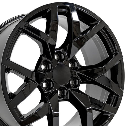 20x9 OE Wheels CV66 Gloss Black Wheel 6x5.5 (28mm)