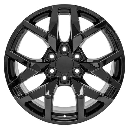 22x9 OE Wheels CV66 Gloss Black Wheel 6x5.5 (28mm)