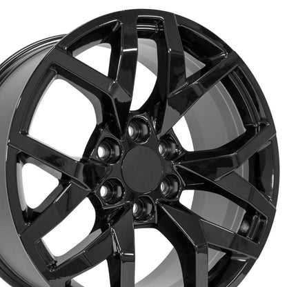 22x9 OE Wheels CV66 Gloss Black Wheel 6x5.5 (28mm)