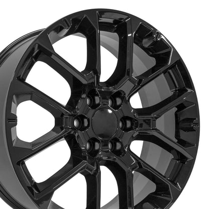 22x9 OE Wheels CV67 Gloss Black Wheel 6x5.5 (28mm)
